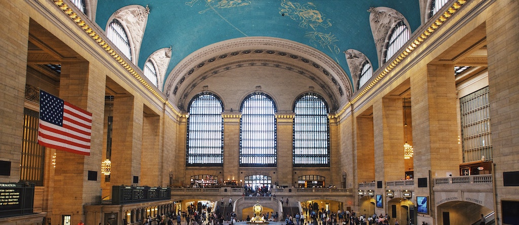 The main concourse in Grand Central Terminal. Take a tour of the famous station with Offbeat New York to learn more about its secrets.